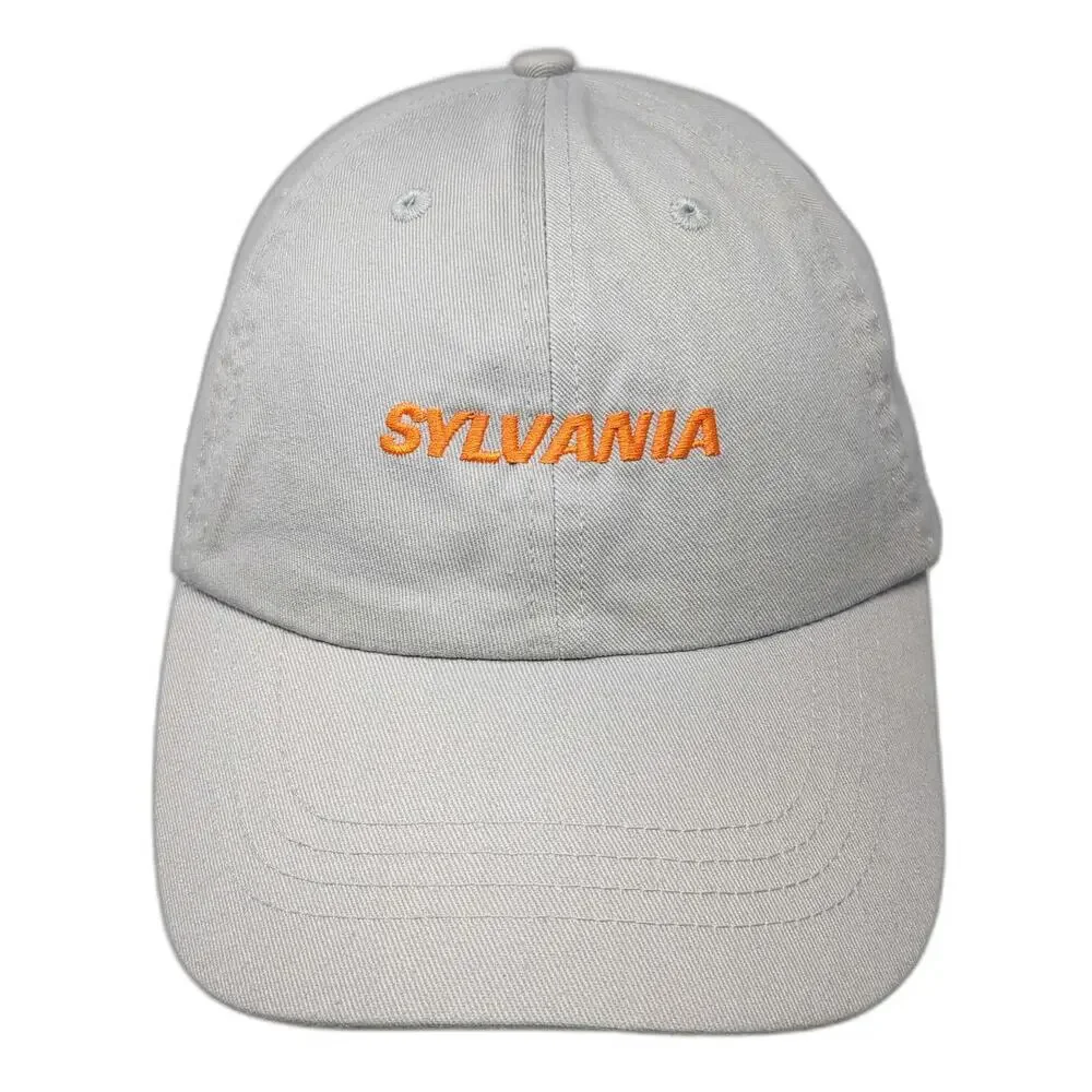 Port & Company Baseball Cap Gray OSFM Sylvania Embroidered Strapback Cotton hat